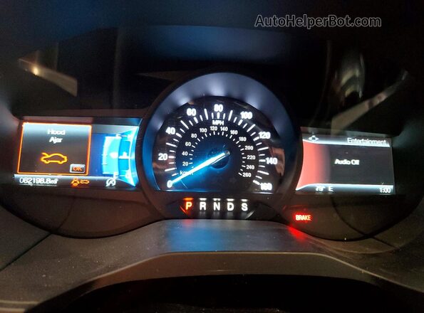 2FMPK4K94KBB97540 2019 FORD EDGE Gray ხელსაწყოთა პანელის ხედი