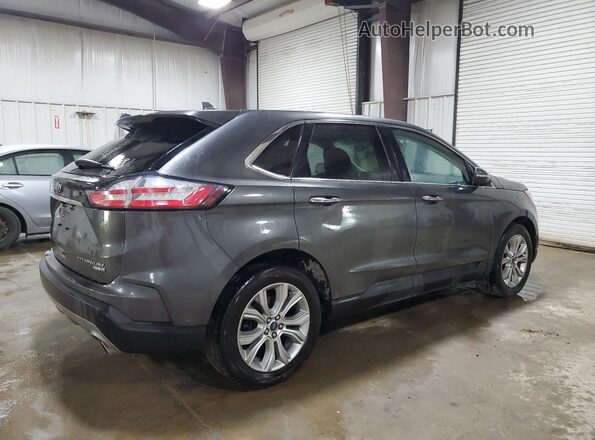 2FMPK4K94KBB97540 2019 FORD EDGE Gray 