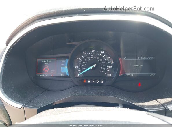 2FMPK4K94KBC02333 2019 FORD EDGE Black Widok tylnych siedzeń