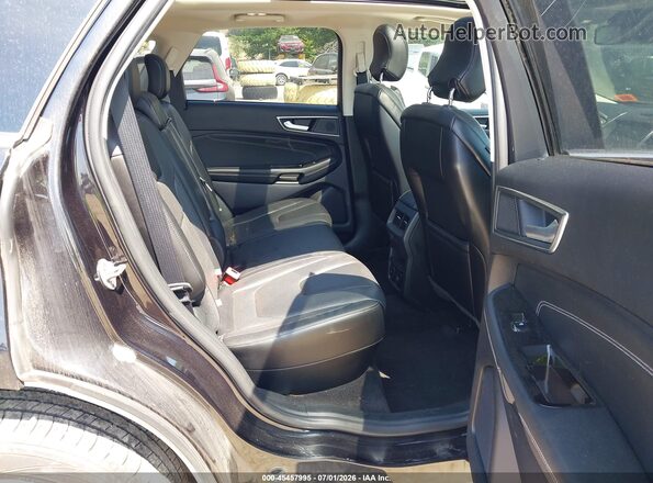 2FMPK4K94KBC02333 2019 FORD EDGE Black Widok naklejki z numerem VIN