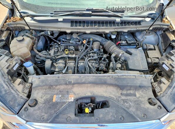 2FMPK4K94KBC22629 2019 FORD EDGE Серебряный Вид подкапотного пространства