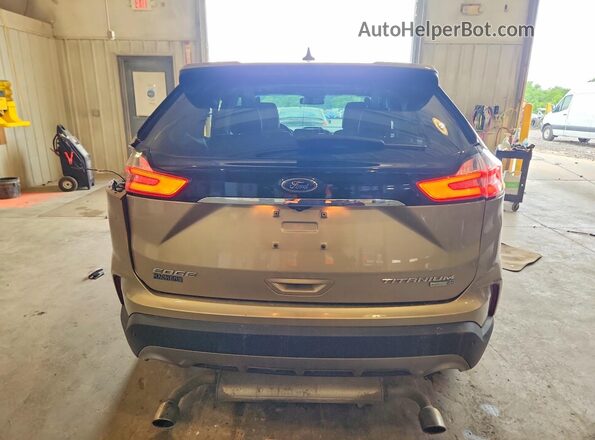 2FMPK4K94LBA17796 2020 FORD EDGE Tan Հետևի տեսք