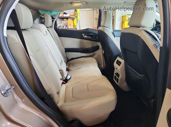 2FMPK4K94LBA17796 2020 FORD EDGE Tan Հետևի նստատեղերի տեսք