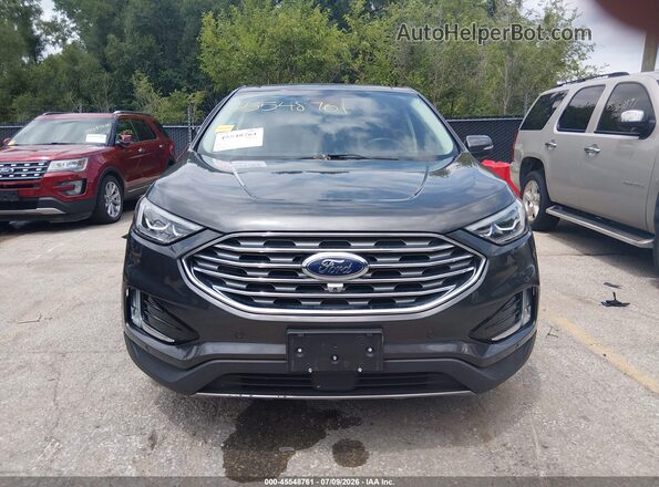 2FMPK4K94LBB52728 2020 FORD EDGE Black უკანა სალონის ხედი
