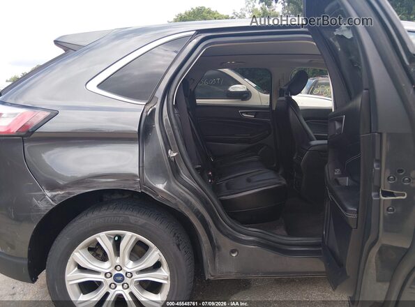 2FMPK4K94LBB52728 2020 FORD EDGE Black VIN კოდის სტიკერის ხედი