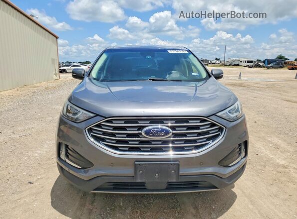 2FMPK4K94MBA08470 2021 FORD EDGE Gray წინა ხედი