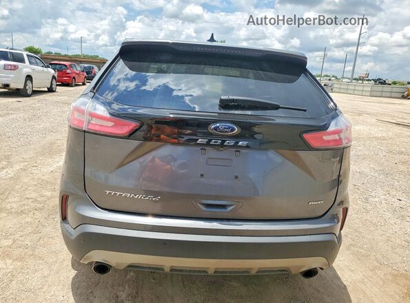 2FMPK4K94MBA08470 2021 FORD EDGE Gray უკანა ხედი