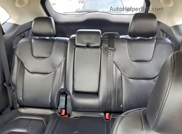 2FMPK4K94MBA08470 2021 FORD EDGE Gray უკანა სავარძლების ხედი
