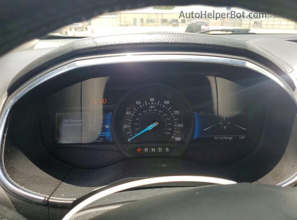 2FMPK4K94MBA08470 2021 FORD EDGE Gray ხელსაწყოთა პანელის ხედი