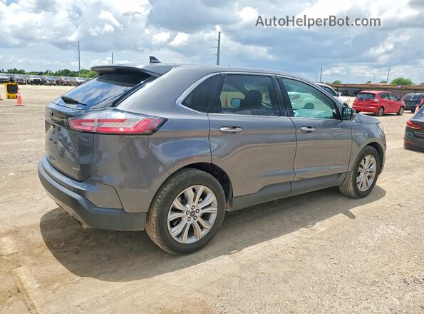 2FMPK4K94MBA08470 2021 FORD EDGE Gray უკანა მარჯვენა