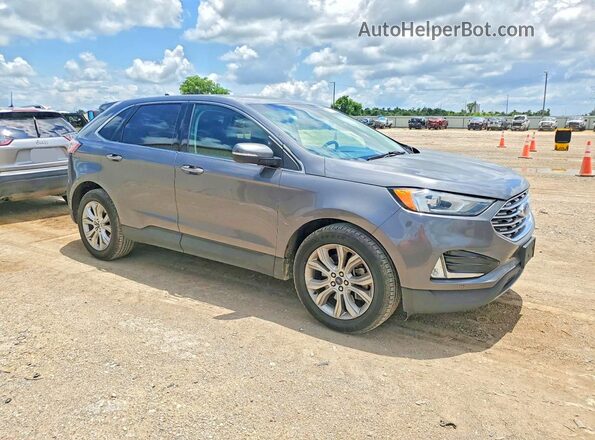 2FMPK4K94MBA08470 2021 FORD EDGE Gray წინა მარჯვენა