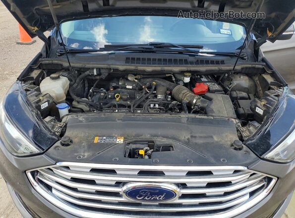 2FMPK4K94MBA08470 2021 FORD EDGE Gray ძრავის განყოფილების ხედი