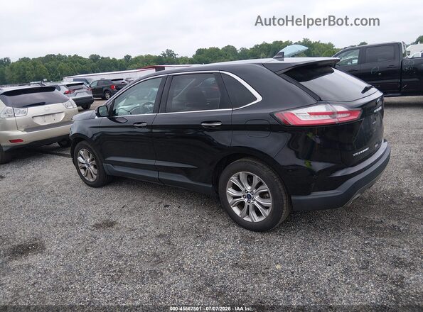 2FMPK4K94MBA14897 2021 FORD EDGE Black Задня ліва чверть