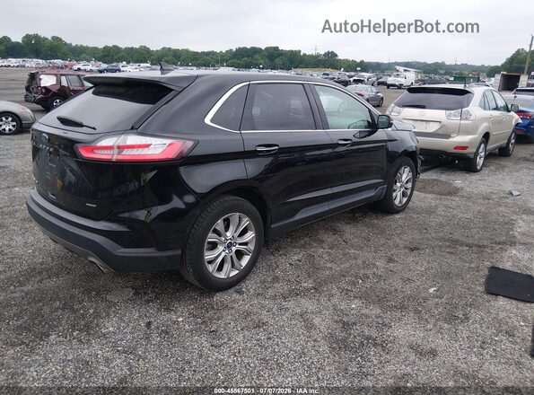 2FMPK4K94MBA14897 2021 FORD EDGE Black Задня права чверть