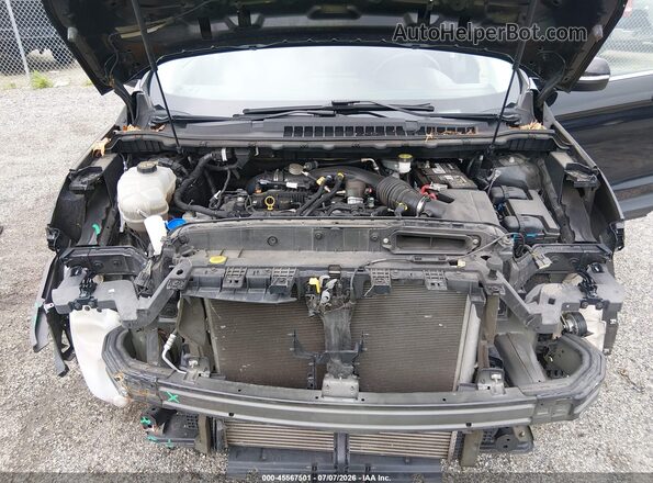 2FMPK4K94MBA14897 2021 FORD EDGE Black Вид ззаду