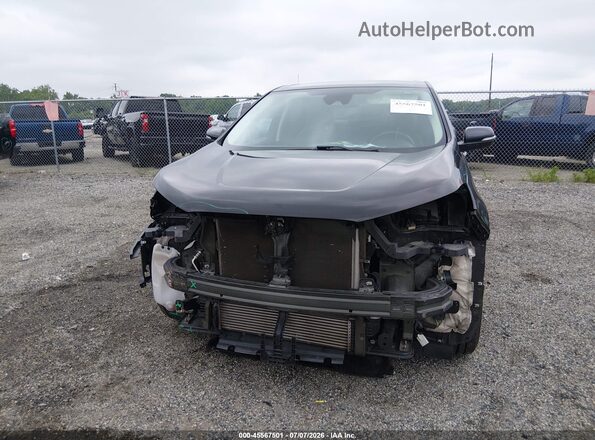 2FMPK4K94MBA14897 2021 FORD EDGE Black Вид задньої частини салону