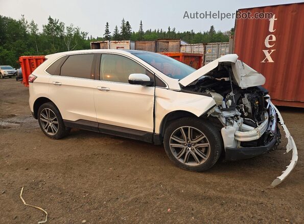 2FMPK4K94MBA50119 2021 FORD EDGE White Առջևի աջ