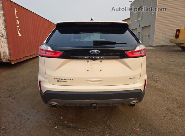 2FMPK4K94MBA50119 2021 FORD EDGE White Հետևի տեսք