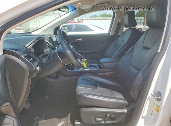2FMPK4K94NBA71327 2022 FORD EDGE White Front interior view