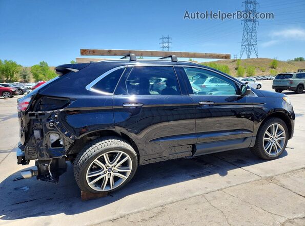 2FMPK4K94NBA76477 2022 FORD EDGE Black Tył prawy