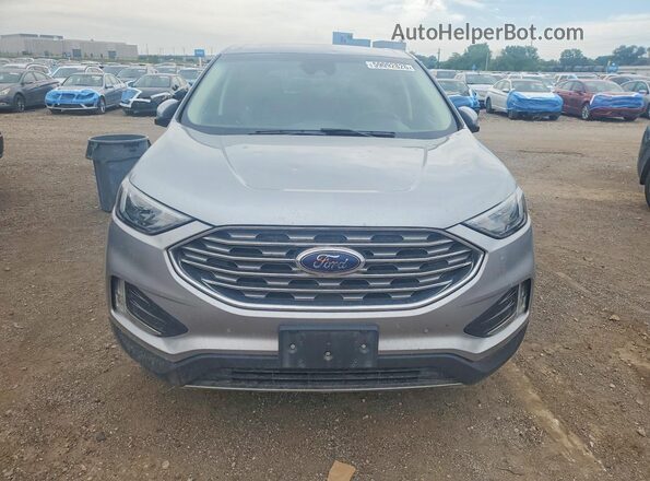 2FMPK4K94PBA30263 2023 FORD EDGE Silver Front view