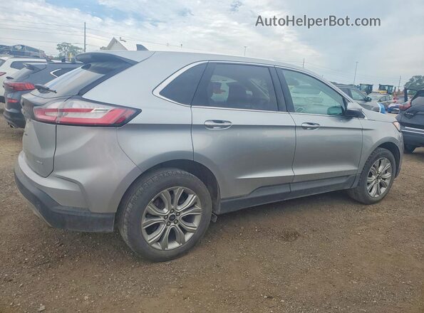 2FMPK4K94PBA30263 2023 FORD EDGE Silver Rear right