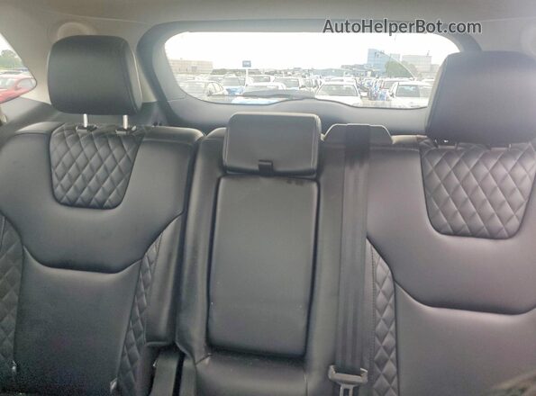 2FMPK4K94PBA30263 2023 FORD EDGE Silver Rear seats view
