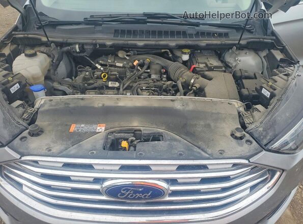 2FMPK4K94PBA30263 2023 FORD EDGE Silver Engine compartment view