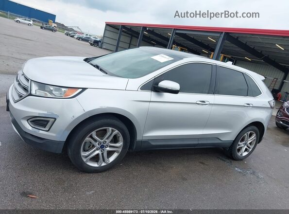 2FMPK4K95JBB40990 2018 FORD EDGE Silver 360 interior view