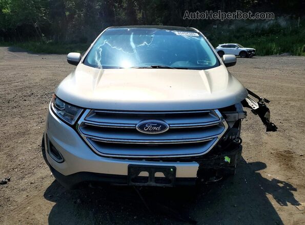 2FMPK4K95JBC24162 2018 FORD EDGE Tan Вид спереду