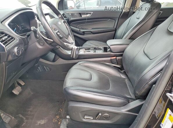 2FMPK4K95KBC22817 2019 FORD EDGE Black Սալոնի դիմացի տեսք