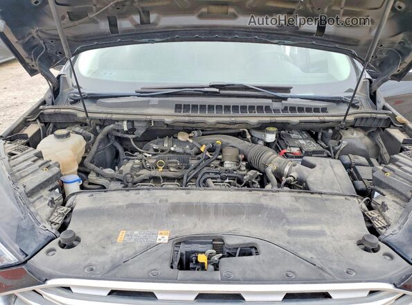 2FMPK4K95KBC22817 2019 FORD EDGE Black Սալոնի հետևի տեսք