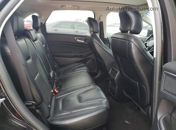 2FMPK4K95KBC22817 2019 FORD EDGE Black Հետևի նստատեղերի տեսք