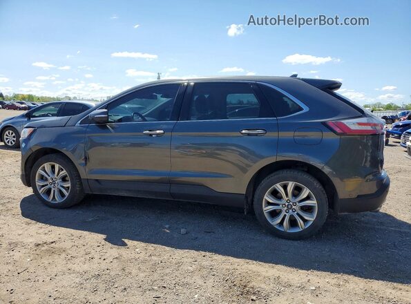 2FMPK4K95KBC52884 2019 FORD EDGE Black Задня ліва чверть