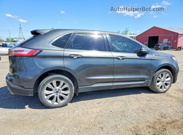 2FMPK4K95KBC52884 2019 FORD EDGE Black Задня права чверть