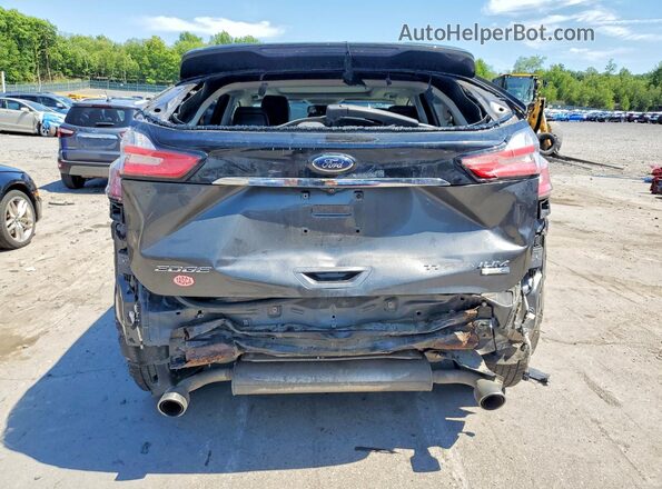 2FMPK4K95LBA00277 2020 FORD EDGE Gray Հետևի տեսք