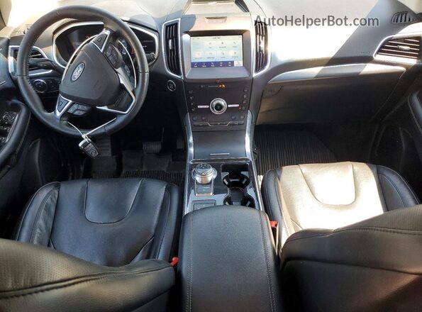 2FMPK4K95LBA00277 2020 FORD EDGE Gray Առջևի վահանակի տեսք