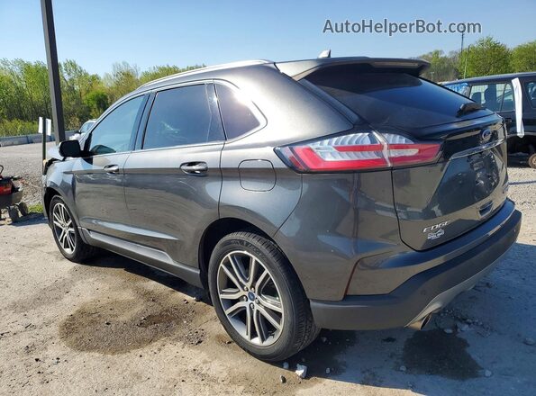 2FMPK4K95LBA05754 2020 FORD EDGE Charcoal Trasero izquierdo