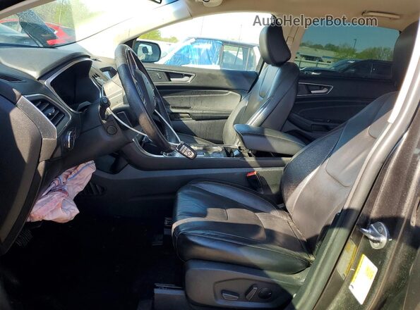 2FMPK4K95LBA05754 2020 FORD EDGE Charcoal Vista interior delantera