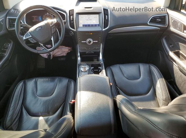 2FMPK4K95LBA05754 2020 FORD EDGE Charcoal Vista del salpicadero