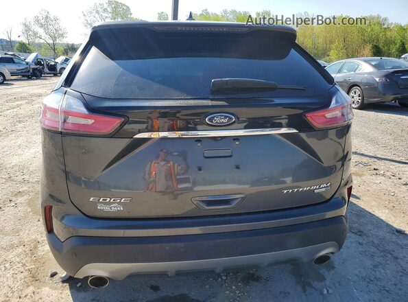 2FMPK4K95LBA05754 2020 FORD EDGE Charcoal Vista trasera