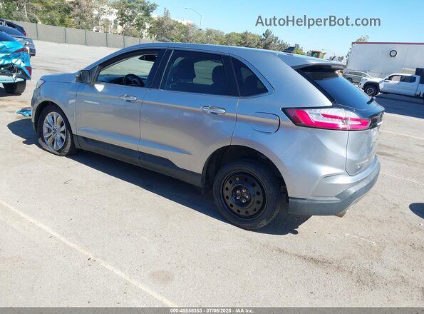 2FMPK4K95NBA15039 2022 FORD EDGE Gray Задня ліва чверть