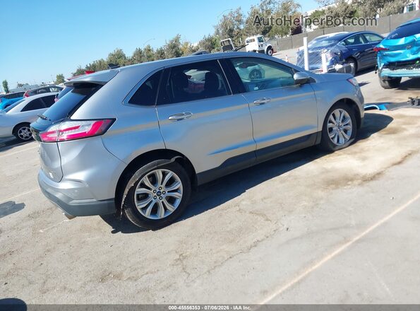 2FMPK4K95NBA15039 2022 FORD EDGE Gray Задня права чверть