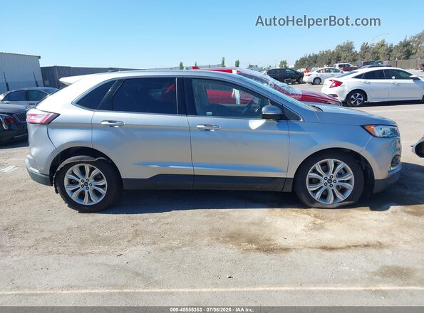 2FMPK4K95NBA15039 2022 FORD EDGE Gray Панорамний вид салону 360°