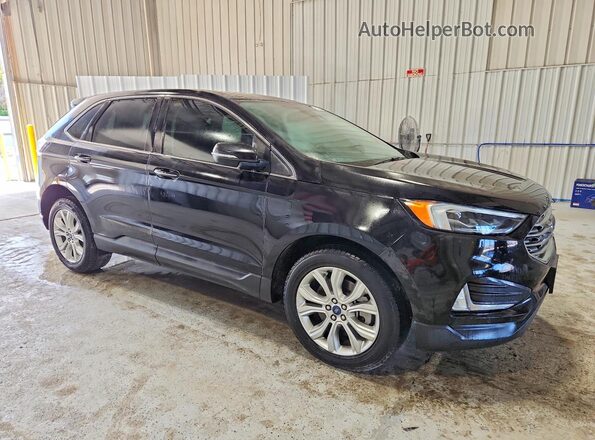 2FMPK4K95NBA54486 2022 FORD EDGE Black Առջևի աջ