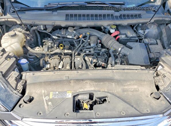 2FMPK4K95NBB04691 2022 FORD EDGE Gray Вид задньої частини салону
