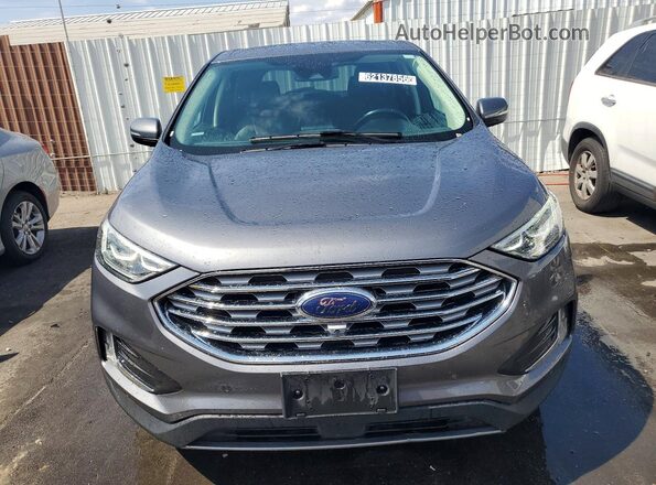 2FMPK4K95NBB04691 2022 FORD EDGE Gray Вид спереду