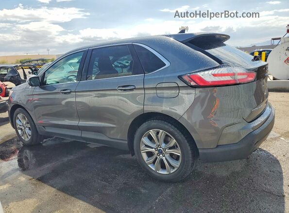 2FMPK4K95NBB04691 2022 FORD EDGE Gray Задня ліва чверть