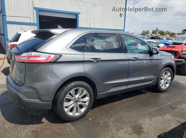 2FMPK4K95NBB04691 2022 FORD EDGE Gray Панорамний вид салону 360°