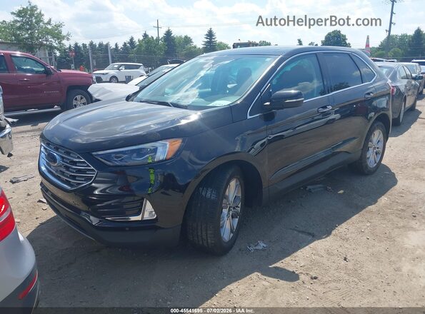 2FMPK4K95PBA00768 2023 FORD EDGE Black Передня ліва чверть